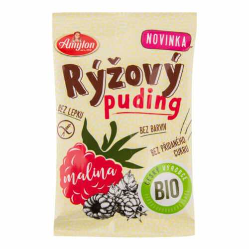 Pudink rýžový malinový bezlepkový 40 g BIO   AMYLON Amylon