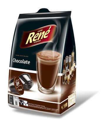 René kapsle Chocolate horká čokoláda 16 kapslí