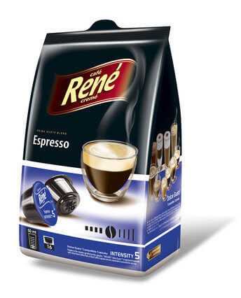 René káva Espresso 16 kapslí