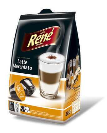 René káva Latte Machiato 16 kapslí