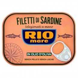 Rio mare Filet sardinek v olivovém oleji 105 g