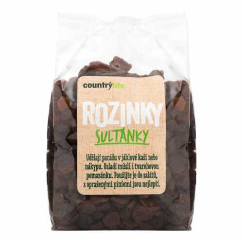 Rozinky sultánky 250 g   COUNTRY LIFE Country Life