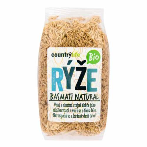 Rýže basmati natural 500 g BIO   COUNTRY LIFE Country Life