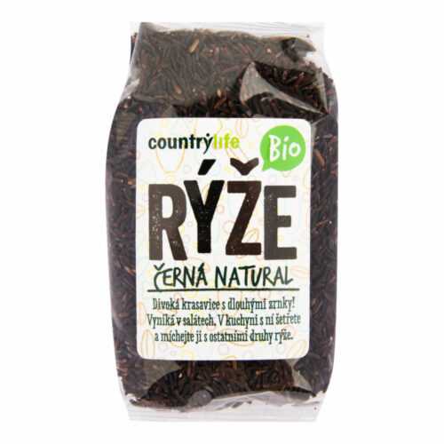 Rýže černá natural 500 g BIO   COUNTRY LIFE Country Life