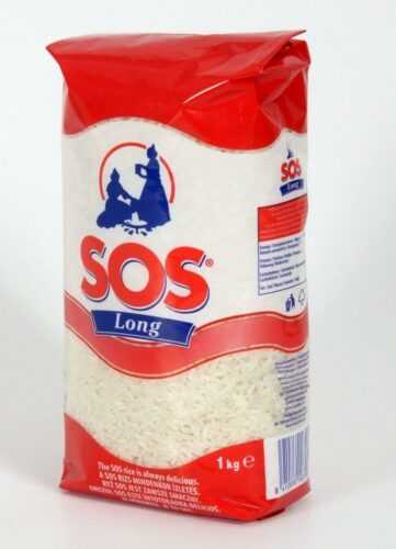 SOS Rýže Long dlouhozrnná 1000 g