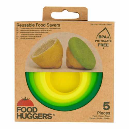 Sada krytů silikonových Čerstvá zeleň 5 ks   FOOD HUGGERS Food Huggers