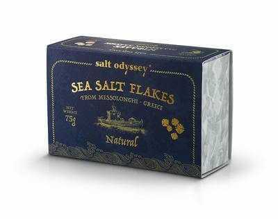 Salt Odyssey Mořská sůl ve vločkách natural 75 g
