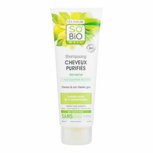 Šampon jemný verbena-citron 250 ml  BIO   SO’BiO étic So’Bio étic