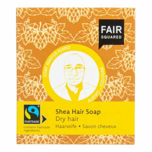 Šampon tuhý na mytí vlasů – karité pro suché vlasy 2x80 g   FAIR SQUARED Fair Squared