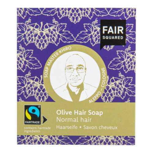 Šampon tuhý na mytí vlasů – olivový pro normální vlasy 2x80g  FAIR SQUARED Fair Squared