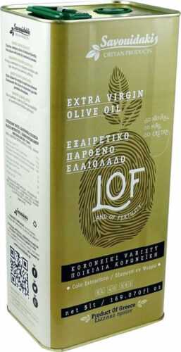 Savouidakis Extra panenský olivový olej 5 l (plech)