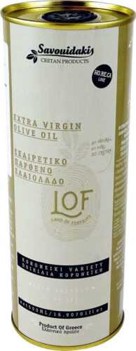 Savouidakis Extra panenský olivový olej 500 ml (plech)