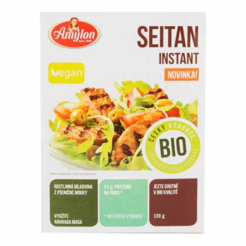 Seitan instantní 120 g BIO   AMYLON Amylon