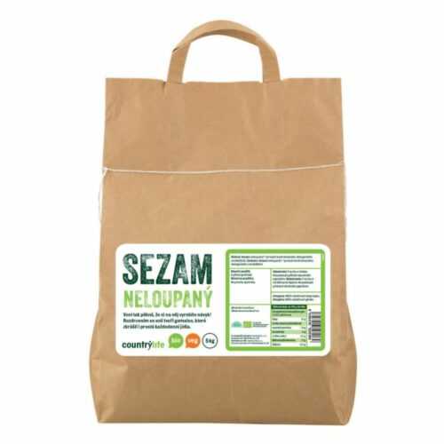 Sezam neloupaný 5 kg BIO   COUNTRY LIFE Country Life