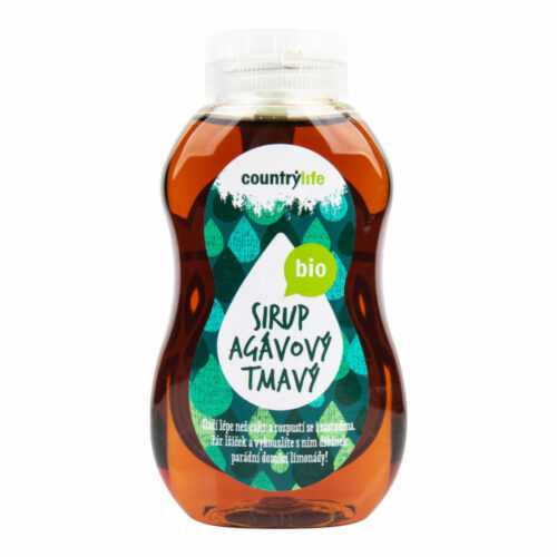 Sirup agávový tmavý 250 ml BIO   COUNTRY LIFE Country Life