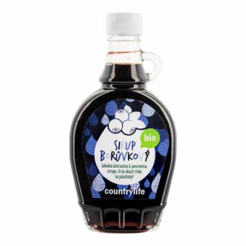 Sirup borůvkový 250 ml BIO   COUNTRY LIFE Country Life