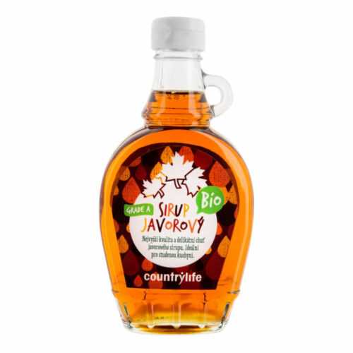 Sirup javorový Grade A 250 ml BIO   COUNTRY LIFE Country Life