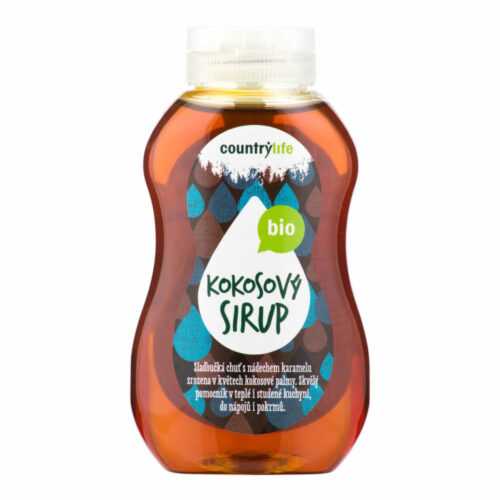Sirup kokosový 250 ml BIO   COUNTRY LIFE Country Life