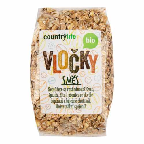 Směs vloček 300 g BIO   COUNTRY LIFE Country Life