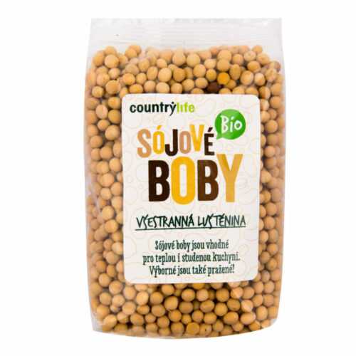 Sójové boby 500 g BIO   COUNTRY LIFE Country Life