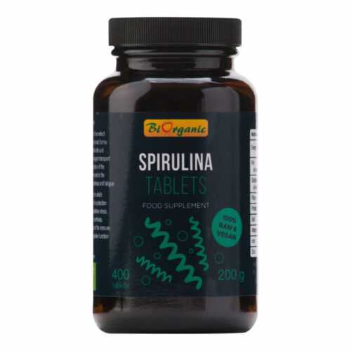 Spirulina 400 tablet 200 g BIO   BIORGANIC Biorganic