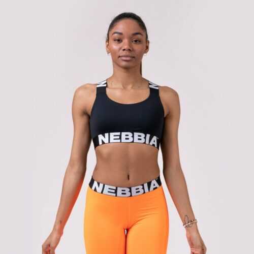 Sportovní podprsenka Power Your Hero Black M - NEBBIA NEBBIA