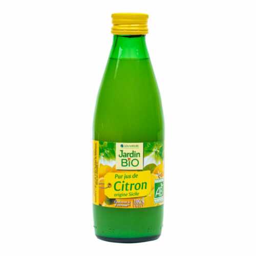 Šťáva citronová 250 ml BIO   JARDIN BIO Jardin