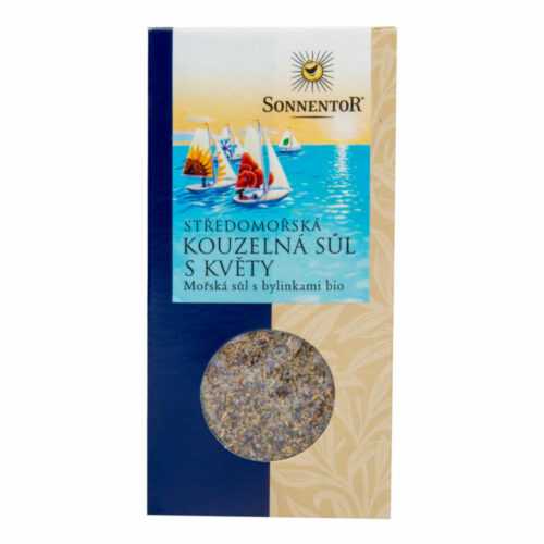Středomořská kouzelná sůl s květy 120 g BIO   SONNENTOR Sonnentor
