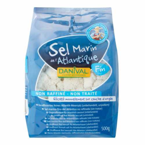 Sůl mořská jemná 500 g   DANIVAL Danival