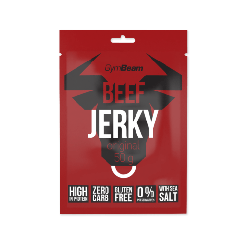 Sušené maso Beef Jerky 50 g barbecue - GymBeam GymBeam