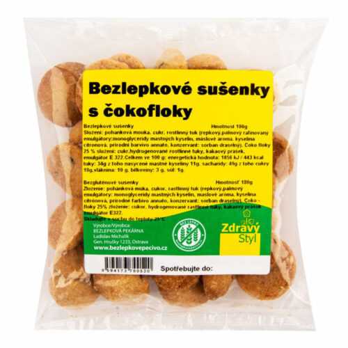 Sušenky s čokoládou bezlepkové 180 g   MICHALÍK Michalík