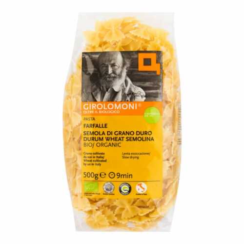 Těstoviny farfalle semolinové  500 g BIO   GIROLOMONI Girolomoni