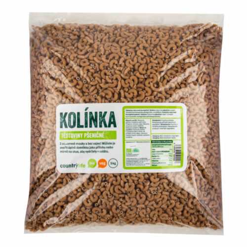 Těstoviny kolínka pšeničná 5 kg BIO   COUNTRY LIFE Country Life