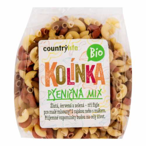 Těstoviny kolínka pšeničná mix 400 g BIO   COUNTRY LIFE Country Life