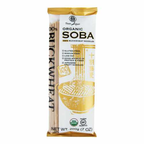 Těstoviny špagety pohankové Soba 200 g BIO   MUSO Muso