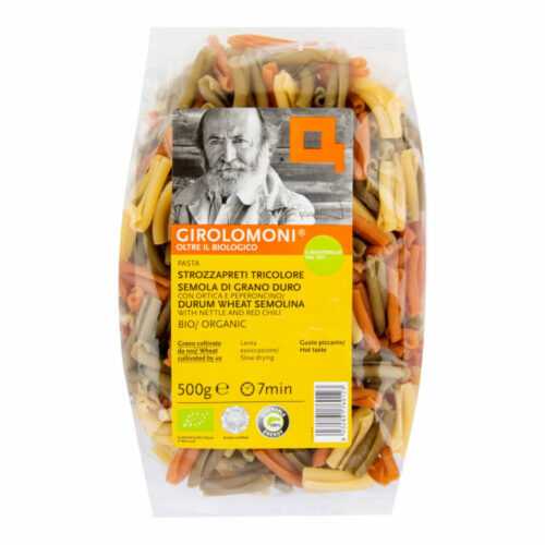 Těstoviny strozzapreti semolinové mix 500 g BIO   GIROLOMONI Girolomoni