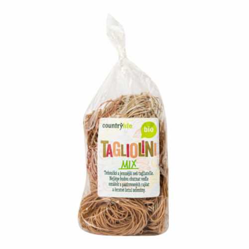 Těstoviny tagliolini mix 400 g BIO   COUNTRY LIFE Country Life