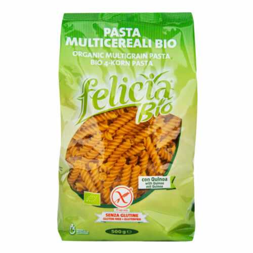 Těstoviny vřetena mix bezlepková 500 g BIO   FELICIA Felicia