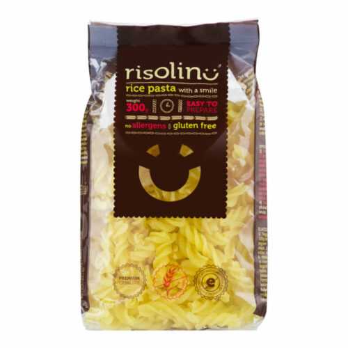 Těstoviny vřetena rýžové bezlepkové 300 g   RISOLINO Risolino
