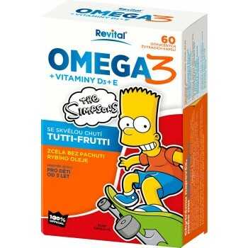 The Simpsons Omega 3 + vitamín D