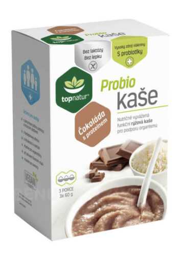 Topnatur Probio kaše čokoláda s proteinem 3x60 g