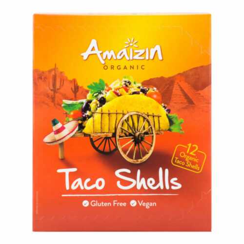 Tortilly kukuřičné Taco shells 150 g BIO   AMAIZIN Amazin
