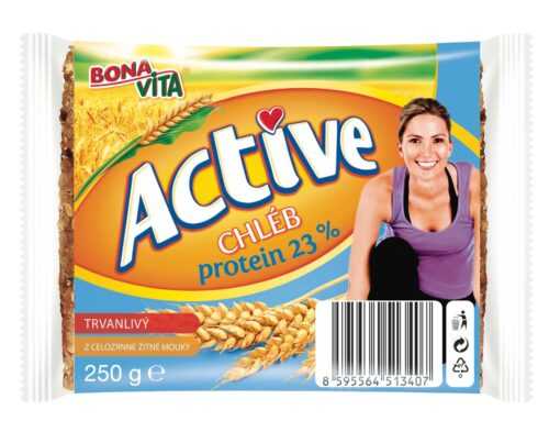 Trvanlivý chléb Active protein 23% 250 g - Bona Vita Bona Vita