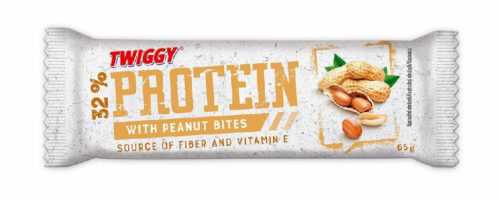Twiggy Protein s kousky arašídů 65 g