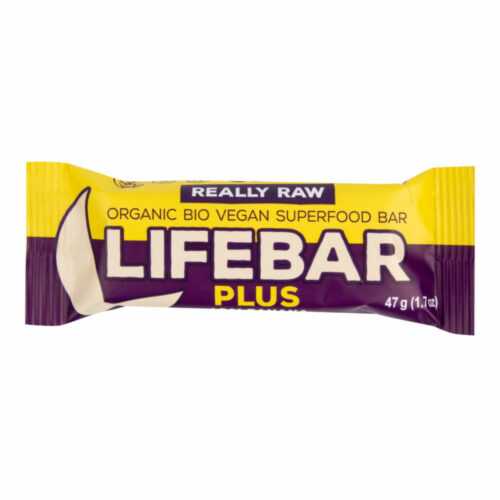 Tyčinka Lifebar acai banánová 47 g BIO   LIFEFOOD Lifefood