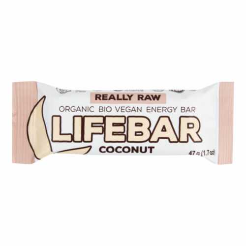 Tyčinka Lifebar kokosová 47 g BIO   LIFEFOOD Lifefood