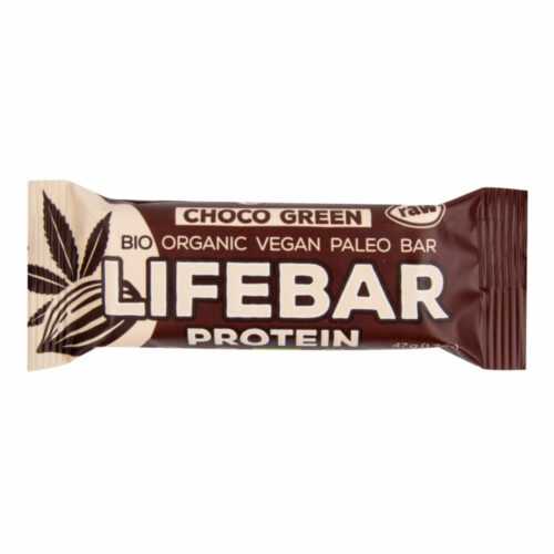 Tyčinka Lifebar protein čokoládová 47 g BIO   LIFEFOOD Lifefood
