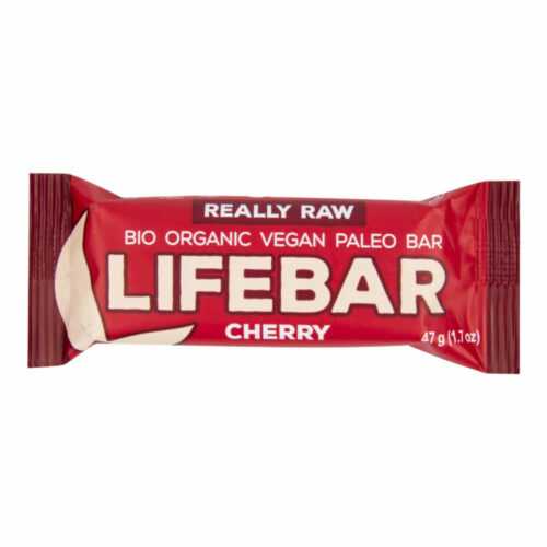 Tyčinka Lifebar třešňová 47 g BIO   LIFEFOOD Lifefood