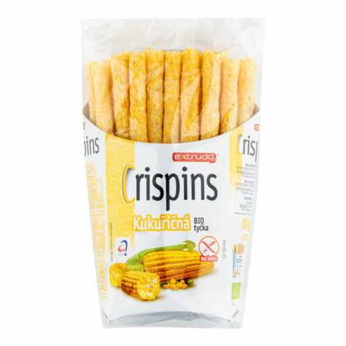 Tyčinka kukuřičná Crispins bezlepková 50 g BIO   EXTRUDO Extrudo
