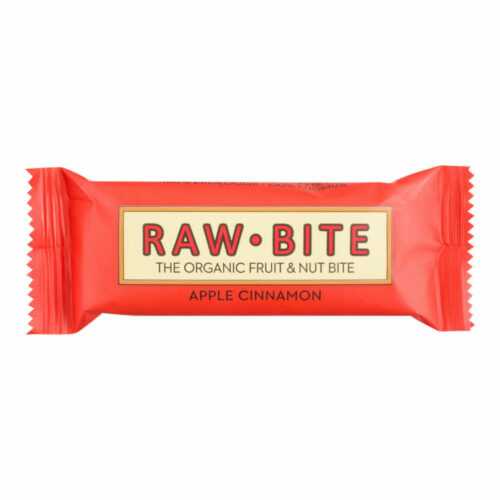 Tyčinka ovocná s jablky a skořicí 50 g BIO   RAWBITE Rawbite
